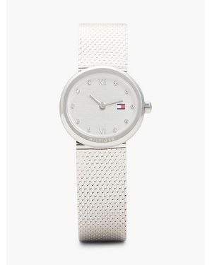 Tommy Hilfiger Reloj De Acero Inoxidable - Blanco