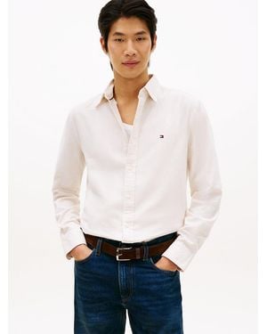 Tommy Hilfiger Camicia Regular Fit - Bianco