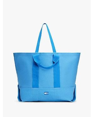 Tommy Hilfiger Bolso Tote Con Logo Tonal - Azul