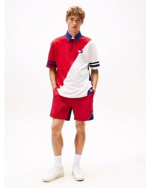 Tommy Hilfiger The Sail Amsterdam Capsule Relaxed Shorts - Red