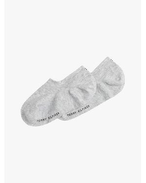 Tommy Hilfiger Pack De 2 Pares De Calcetines Footie - Blanco