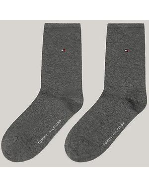 Tommy Hilfiger Set Van 2 Paar Casual Sokken - Grijs