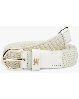 Tommy Hilfiger Ceinture Élastique Tressée Essential - Neutre