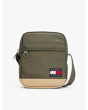 Tommy Hilfiger Essential Crossbody Reportertas - Groen