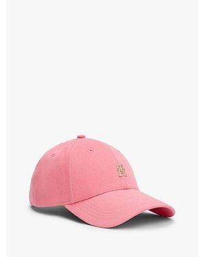 Tommy Hilfiger Chic Baseball-Cap Mit Th-Monogramm - Pink