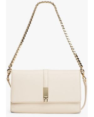 Tommy Hilfiger Heritage Convertible Crossbody Bag - Natural