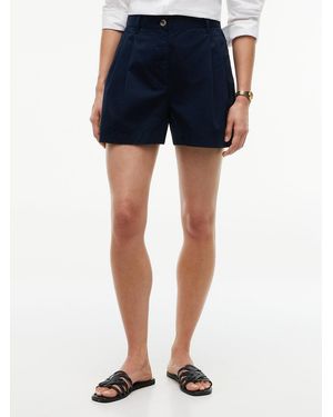 Tommy Hilfiger Washed Flared Chino Shorts - Blue