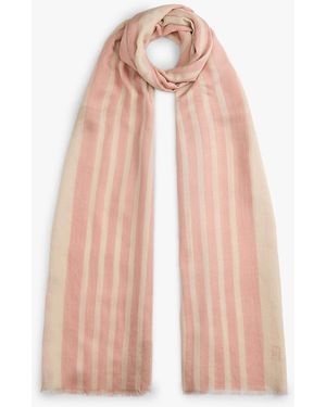 Tommy Hilfiger Monogram Rectangular Scarf - Pink