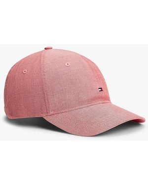 Tommy Hilfiger Cappello Da Baseball Hilfiger Flag - Rosa