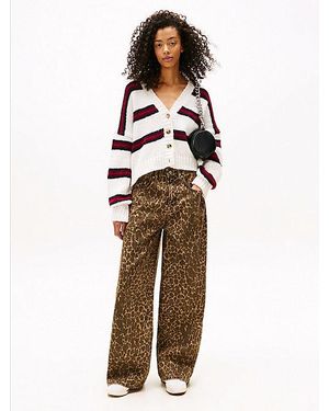 Tommy Hilfiger Vaqueros De Corte Holgado Y Pernera Amplia - Multicolor