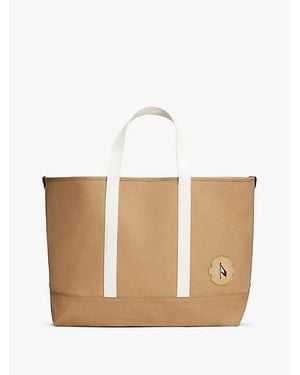 Tommy Hilfiger Strandtasche Mit Color Block - Weiß