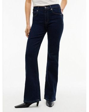 Tommy Hilfiger Luna Mid Rise Flared Jeans - Blauw