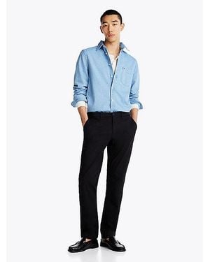 Tommy Hilfiger Denton Th Flex Straight Fit Chinos - Blau