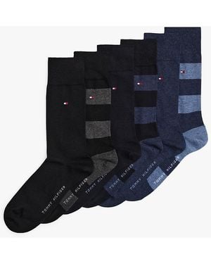 Tommy Hilfiger 6-pack Rugby Socks - Blue