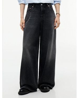 Tommy Hilfiger Charlie Zwarte Medium Rise Loose Jeans