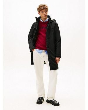 Tommy Hilfiger Tech Wasserabweisender Thermo-Parka - Rot