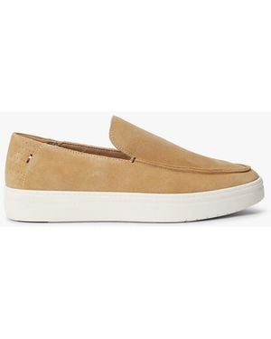 Tommy Hilfiger Lightweight Suede Loafers - White