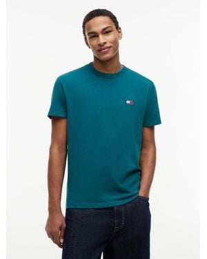 Tommy Hilfiger Tommy Flag Crew Neck T-Shirt - Green
