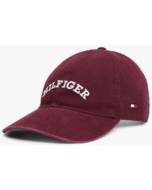 Tommy Hilfiger Hilfiger Monotype Baseball Cap - Purple