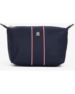 Tommy Hilfiger Pochette Toilette Hilfiger Icon - Blu