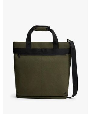Tommy Hilfiger Crossbody-Tote-Bag Mit Metall-Logo - Schwarz