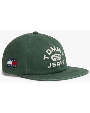 Tommy Hilfiger Gym Logo Embroidery Trucker Cap - Green