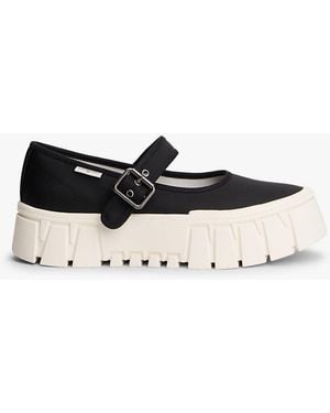 Tommy Hilfiger Mary Jane Platform Trainers - White