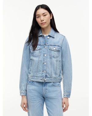 Tommy Hilfiger Faded Denim Trucker Jacket - Blue