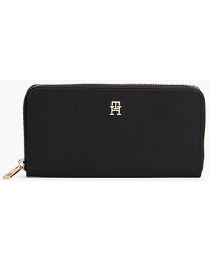 Tommy Hilfiger Soft Zip-Around Wallet - Black