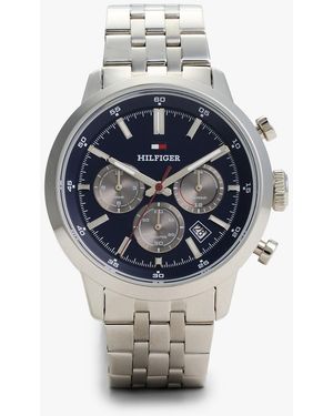 Tommy Hilfiger Dial Stainless Steel Chronograph Watch - Grey