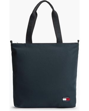 Tommy Hilfiger Essential Repeat Logo Tote Bag - Blue