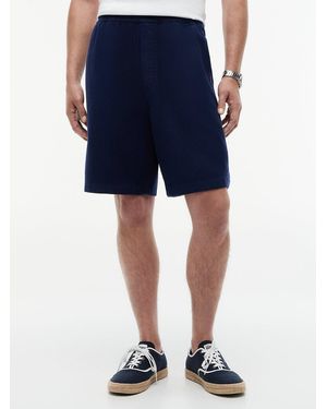 Tommy Hilfiger Woven Structured Relaxed Fit Shorts - Blue