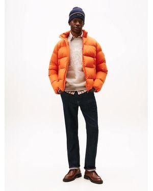 Tommy Hilfiger Mercer Regular Straight Leg Jeans - Orange