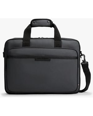 Tommy Hilfiger Borsa Per Laptop Con Logo - Nero