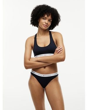 Tommy Hilfiger Repeat Logo Waistband Briefs - Blue