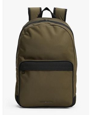 Tommy Hilfiger Metall-Logo-Rucksack Mit Doppelreißverschluss - Grün