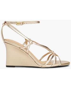 Tommy Hilfiger Sandali Con Plateau E Monogramma Th - Neutro