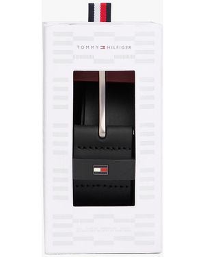 Tommy Hilfiger Confezione Regalo Con Cintura Denton - Bianco