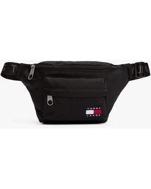 Tommy Hilfiger Banane Essential À Bandoulière Emblématique - Noir