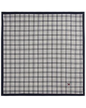 Tommy Hilfiger The Runway Collection Grid Check Bandana - Grey
