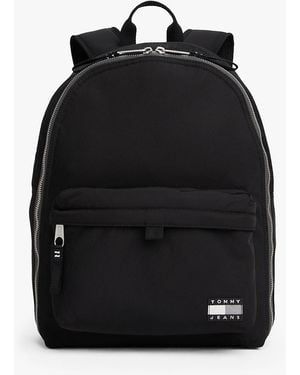 Tommy Hilfiger Zaino Tech Con Logo Tono Su Tono - Nero