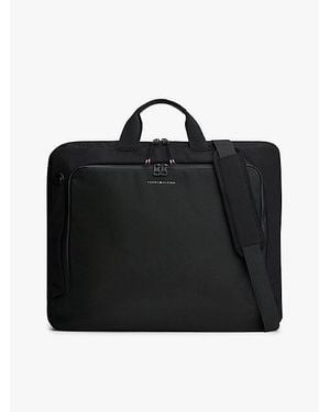 Tommy Hilfiger Textielen Draagtas Voor Pak - Zwart