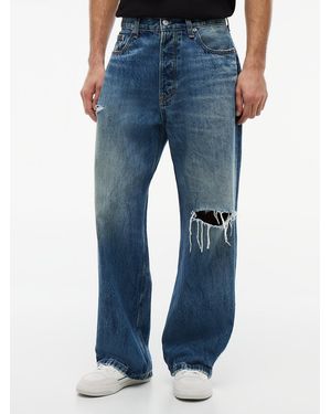 Tommy Hilfiger Theo Distressed Loose Jeans - Blue