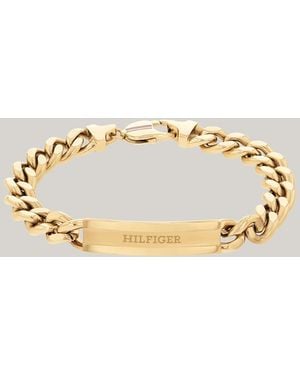 Tommy Hilfiger Ionic Gold-plated Chain-link Bracelet - Metallic