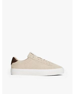 Tommy Hilfiger Cupsole-Sneaker Aus Wildleder - Natur