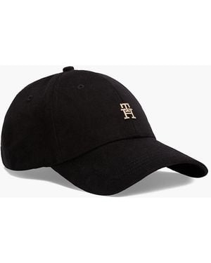 Tommy Hilfiger Chic Th Monogram Baseball Cap - Black