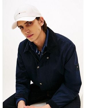 Tommy Hilfiger Baseball-Cap Mit Logo-Stickerei - Blau