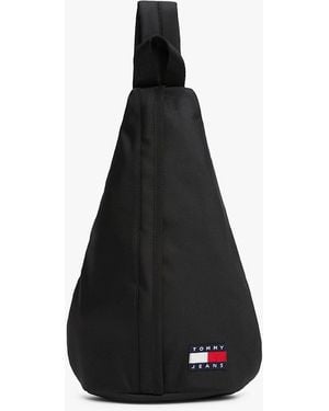 Tommy Hilfiger Zaino Monospalla Essential Con Logo - Bianco