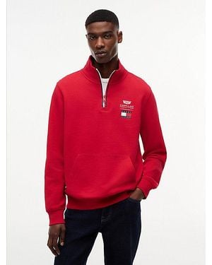Tommy Hilfiger Th X Cadillac Formula 1 Team Sweatshirt - Rood