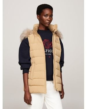 Doudoune sans manche tommy hilfiger jaune hotsell